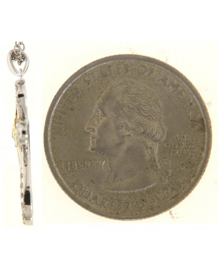 CROSS DIAMOND PENDANT (TP3377)