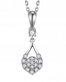 LEAF STYLE DIAMOND PENDANT (TP3379)