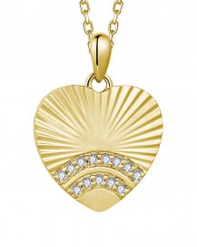 HEART SHAPE DIAMOND PENDANT (TP3384)