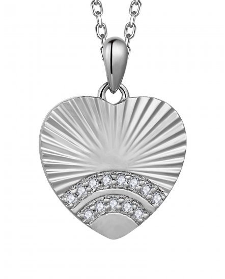 HEART SHAPE DIAMOND PENDANT (TP3384)