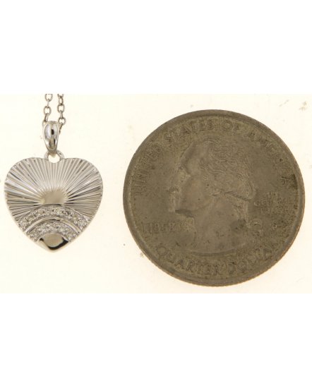HEART SHAPE DIAMOND PENDANT (TP3384)
