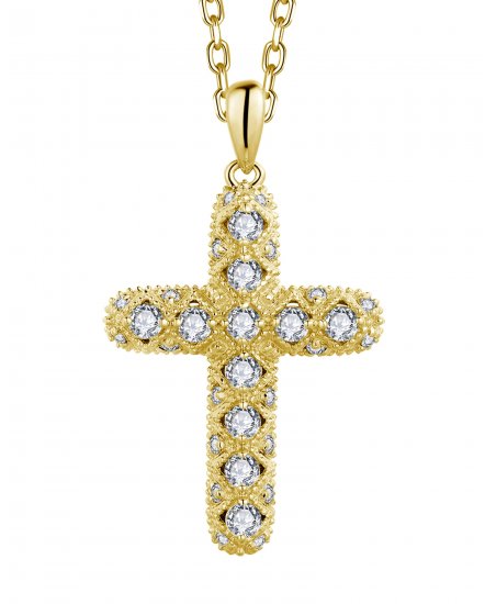 CROSS DIAMOND PENDANT (TP3386)
