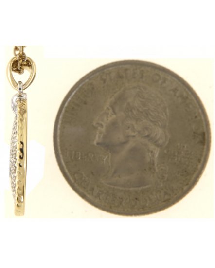 OVAL STYLE DIAMOND PENDANT (TP3391)
