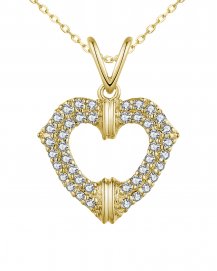 HEART SHAPE DIAMOND PENDANT (TP3401)