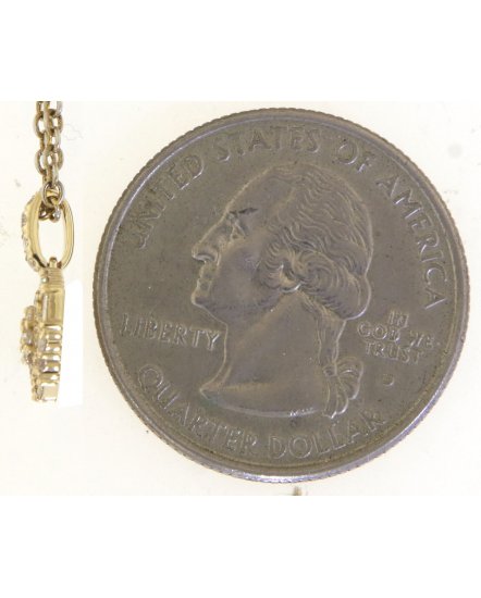 ROUND CLUSTER DIAMOND PENDANT (TP3415)