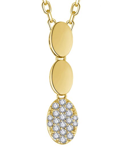 OVAL STYLE DIAMOND PENDANT (TP3426)