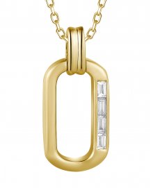 OPEN BAR DIAMOND PENDANT (TP3432)