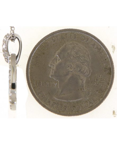 PEAR STYLE DIAMOND PENDANT (TP3439)