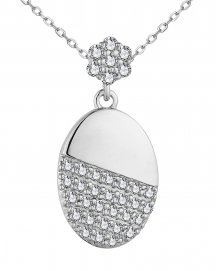OVAL STYLE DIAMOND PENDANT (TP3440)