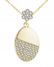 OVAL STYLE DIAMOND PENDANT (TP3440)