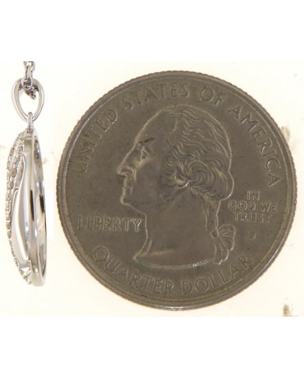 OVAL STYLE DIAMOND PENDANT (TP3442)