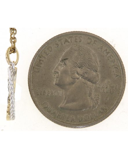 OVAL STYLE INTER LINKED DIAMOND PENDANT (TP3448)