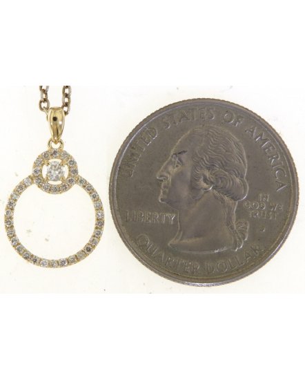 ROUND DIAMOND PENDANT (TP3450)