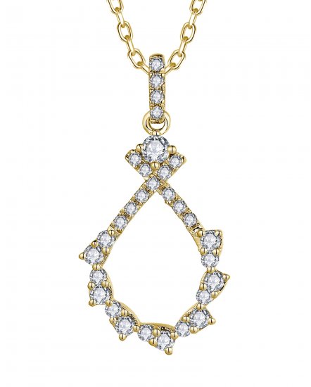 PEAR STYLE DIAMOND PENDANT (TP3463)