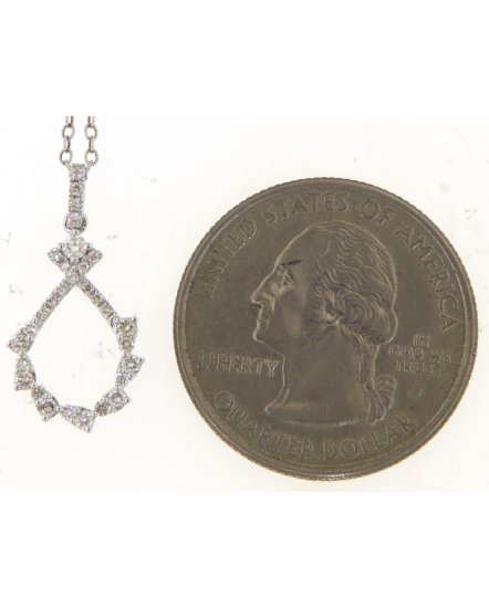 PEAR STYLE DIAMOND PENDANT (TP3463)