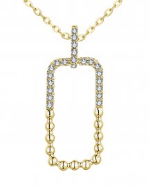 STRAIGHT BAR DIAMOND PENDANT (TP3464)