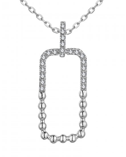 STRAIGHT BAR DIAMOND PENDANT (TP3464)