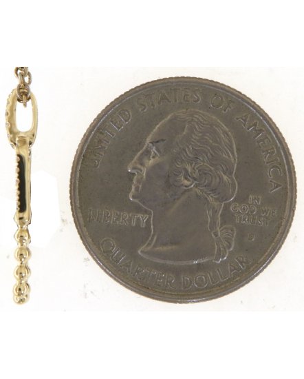 STRAIGHT BAR DIAMOND PENDANT (TP3464)