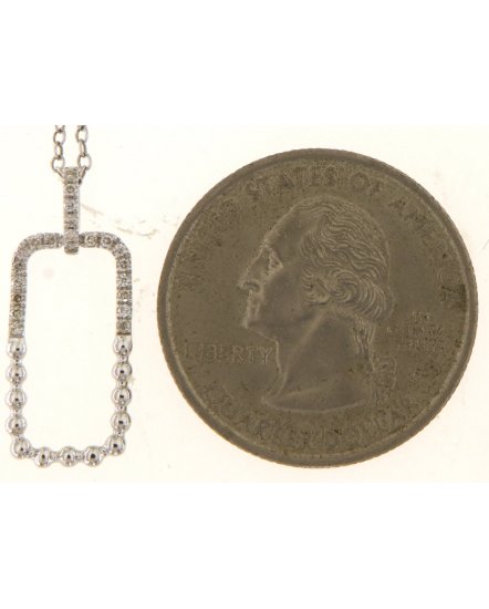 STRAIGHT BAR DIAMOND PENDANT (TP3464)