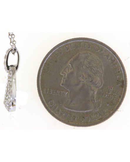 PEAR STYLE DIAMOND PENDANT (TP3468)