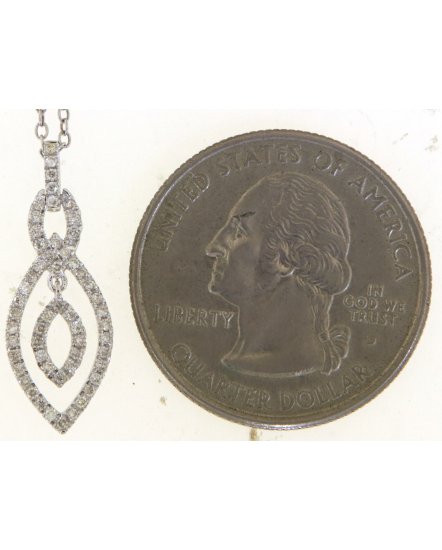 MARQUISE STYLE INTER LINKED DIAMOND PENDANT (TP3472)