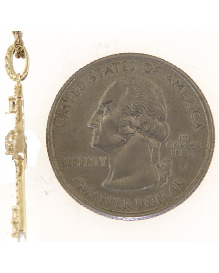 CROSS DIAMOND PENDANT (TP3488)