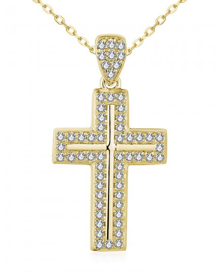 CROSS DIAMOND PENDANT (TP3494)