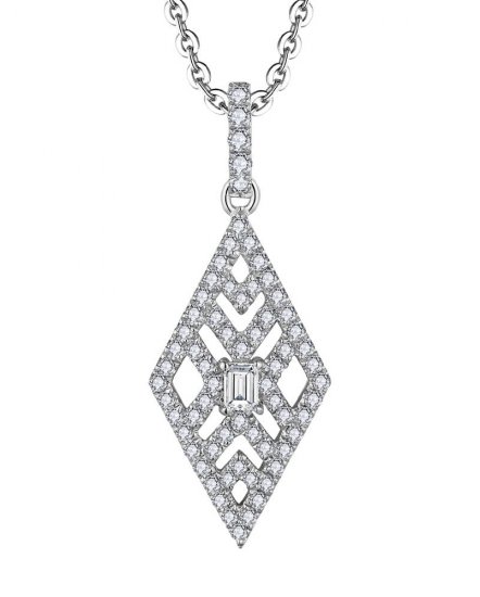 KITE SHAPE DIAMOND PENDANT (TP3497)