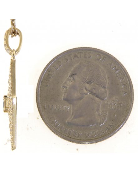 KITE SHAPE DIAMOND PENDANT (TP3497)