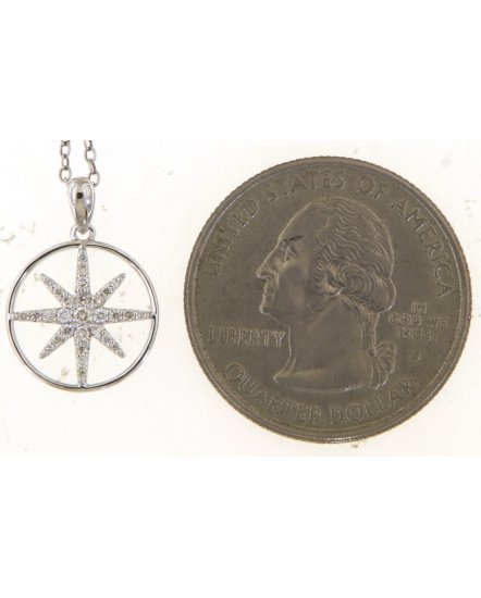 STARBURST DIAMOND PENDANT (TP3498)