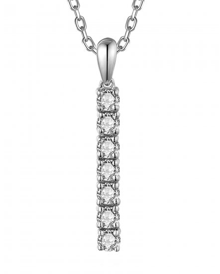 STRAIGHT BAR DIAMOND PENDANT (TP3500)