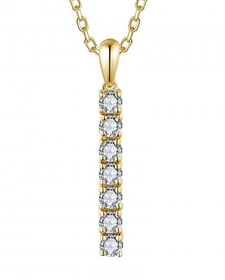 STRAIGHT BAR DIAMOND PENDANT (TP3500)