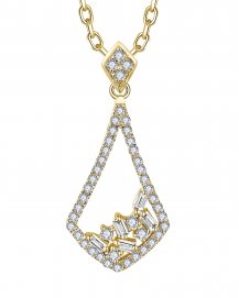 KITE SHAPE DIAMOND PENDANT (TP3501)