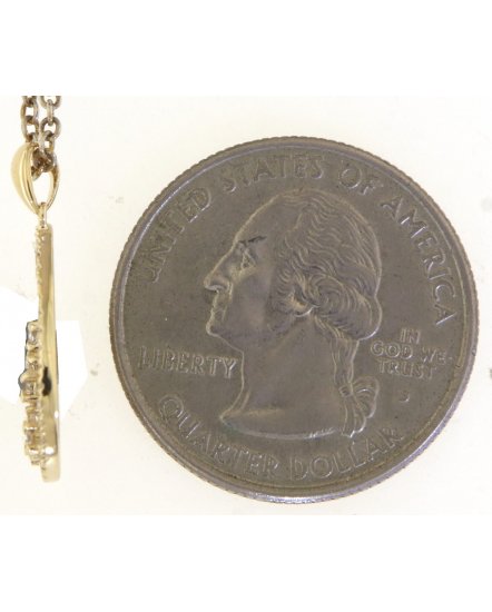 PEAR STYLE DIAMOND PENDANT (TP3503)