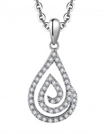 PEAR STYLE DIAMOND PENDANT (TP3509)