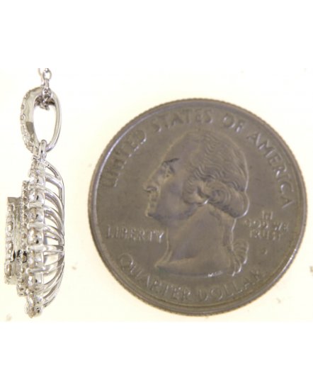 PEAR STYLE DIAMOND PENDANT (TP3519)