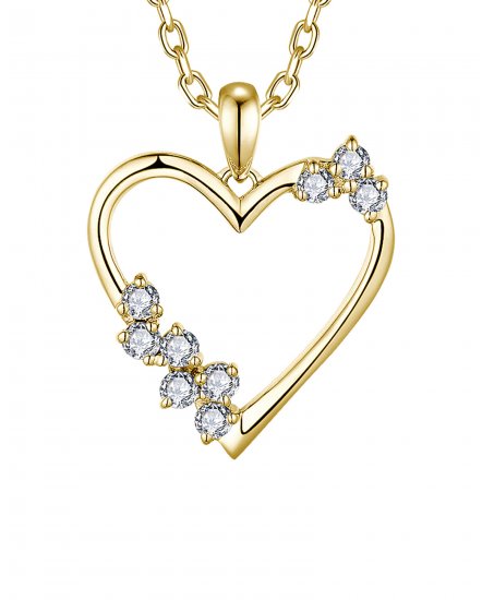 HEART SHAPE DIAMOND PENDANT (TP3520)