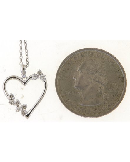 HEART SHAPE DIAMOND PENDANT (TP3520)