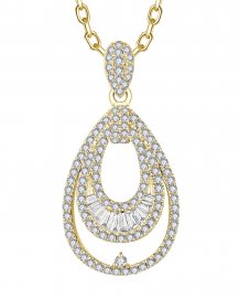 PEAR STYLE DIAMOND PENDANT (TP3523)