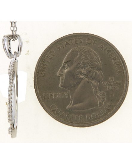 PEAR STYLE DIAMOND PENDANT (TP3523)