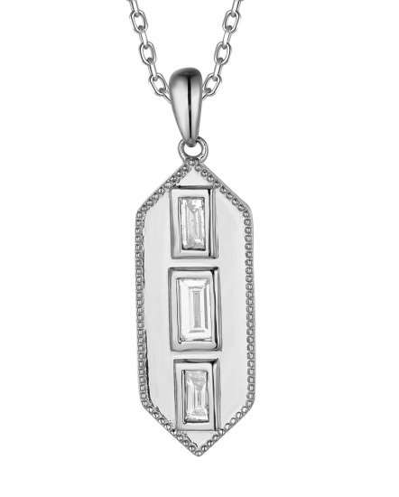 HEXAGON STYLE DIAMOND PENDANT (TP3531)