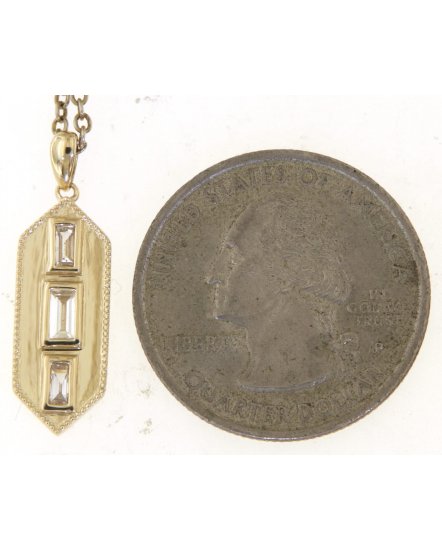 HEXAGON STYLE DIAMOND PENDANT (TP3531)