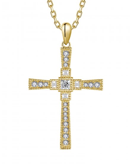 CROSS DIAMOND PENDANT (TP3534)