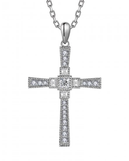 CROSS DIAMOND PENDANT (TP3534)