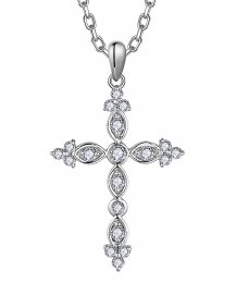CROSS DIAMOND PENDANT (TP3538)