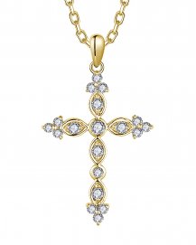 CROSS DIAMOND PENDANT (TP3538)