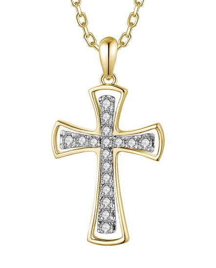 CROSS DIAMOND PENDANT (TP3563)