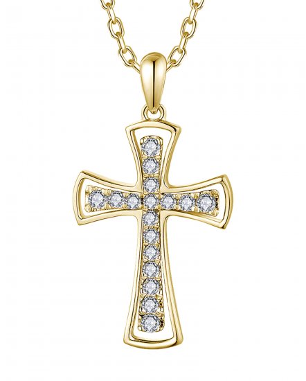 CROSS DIAMOND PENDANT (TP3563)