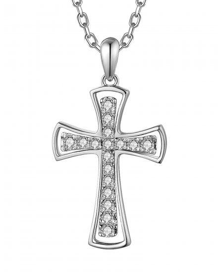 CROSS DIAMOND PENDANT (TP3563)