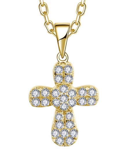 CROSS DIAMOND PENDANT (TP3564)